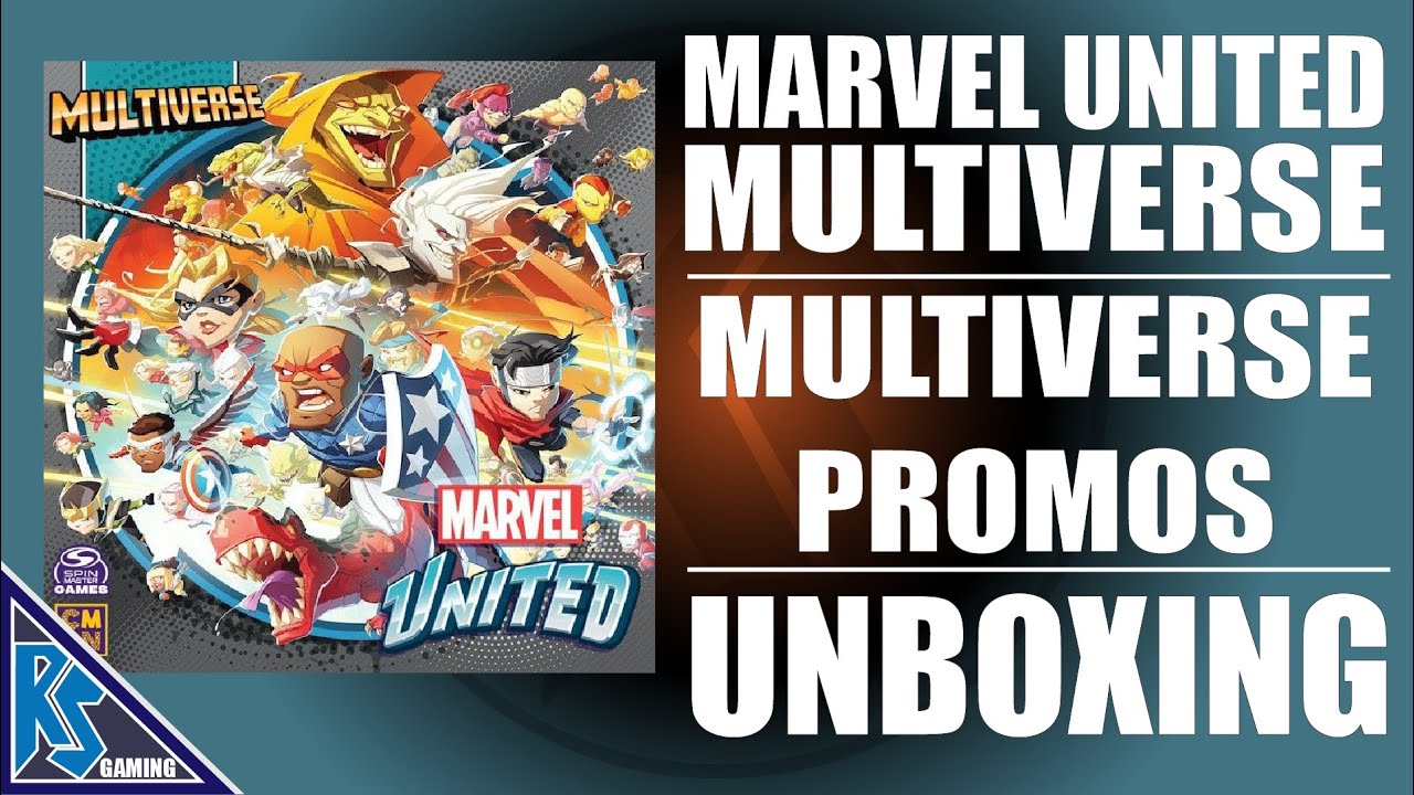 Unboxing - Multiverse Promos Box (Stretch Goals) - Marvel United | CMON