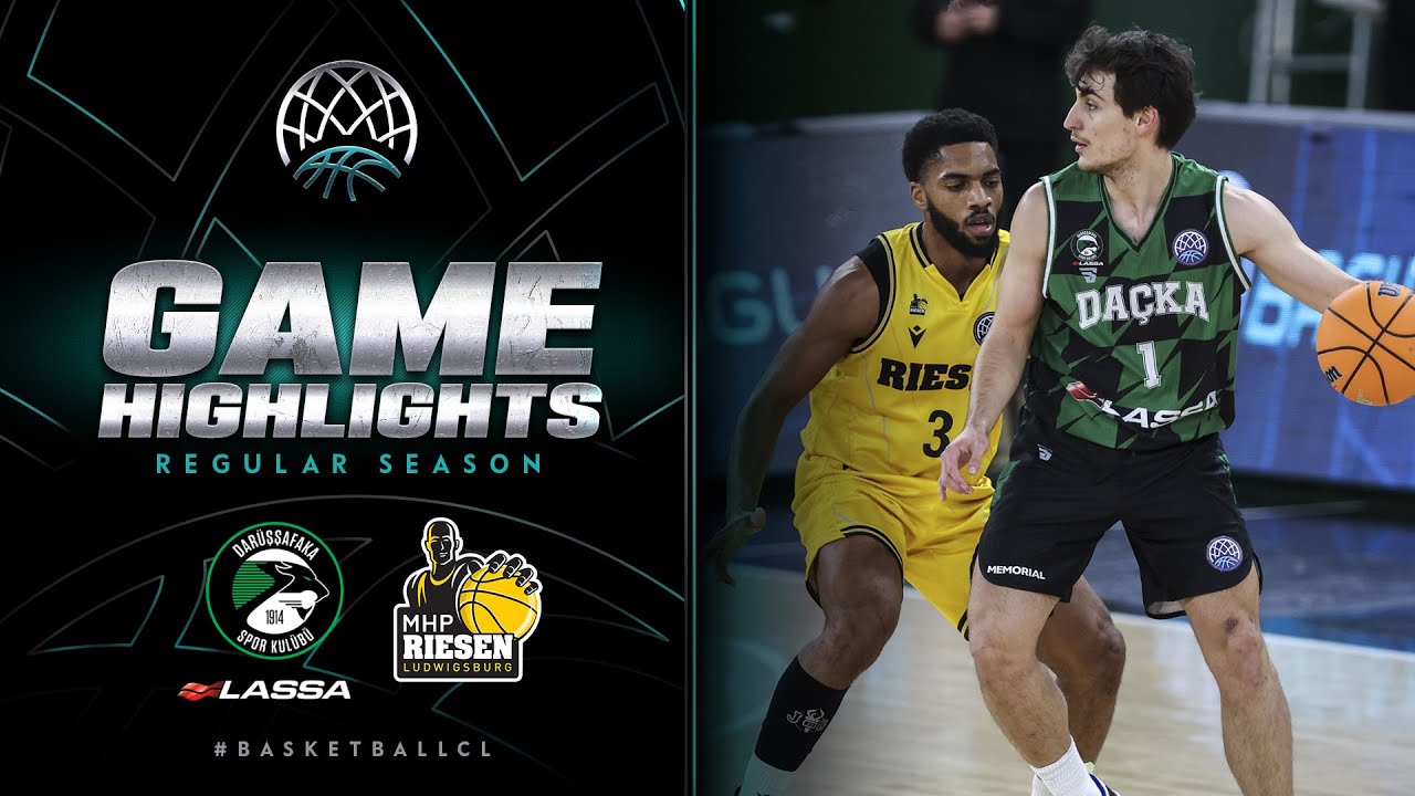 Darüssafaka Lassa v MHP RIESEN Ludwigsburg | Gameday 2 | Highlights | #BasketballCL 2023-24