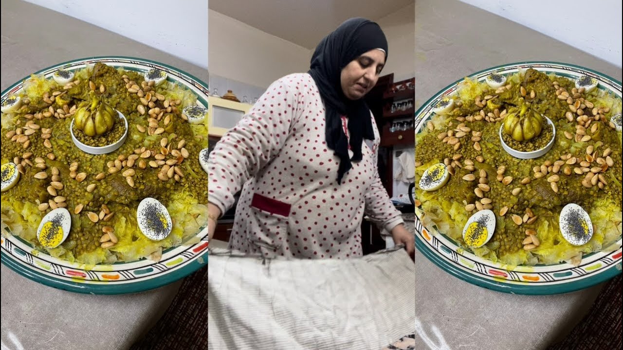 مني فلوك لحضرت فيه رفيسة باللحم ديال الحوادس و انا كنتمختر بشوية بشوية لاني نضمتي وقتي و شغلي