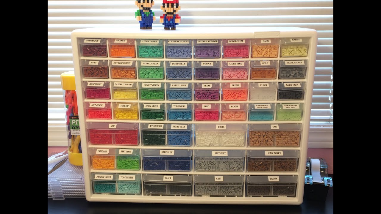 How I Store My Perler Beads!