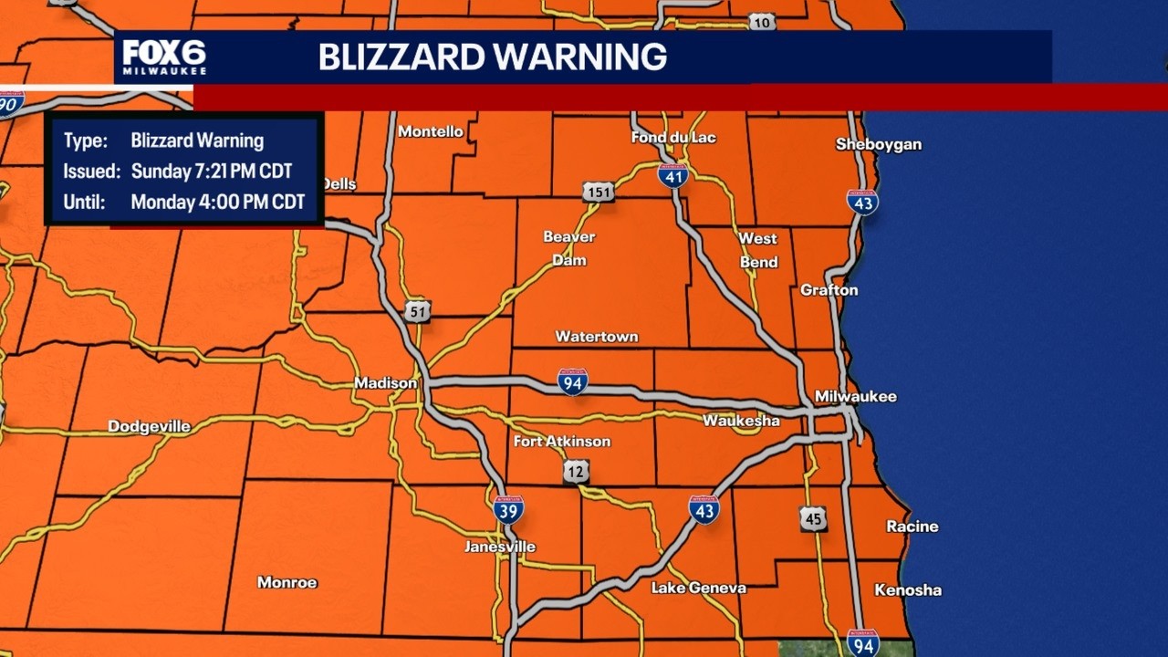Wisconsin winter storm could bring strong winds, ice, snow | FOX6 News Milwaukee