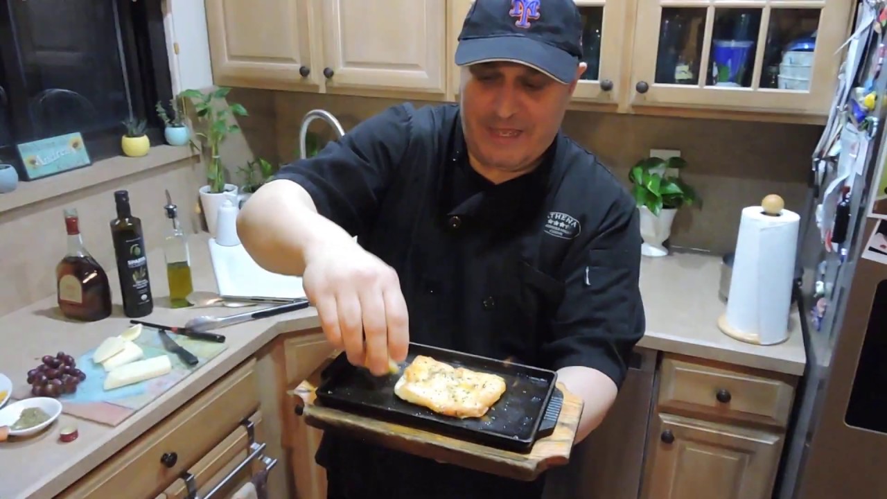Get you Greek on and learn how to make Saganaki at home with Spiro