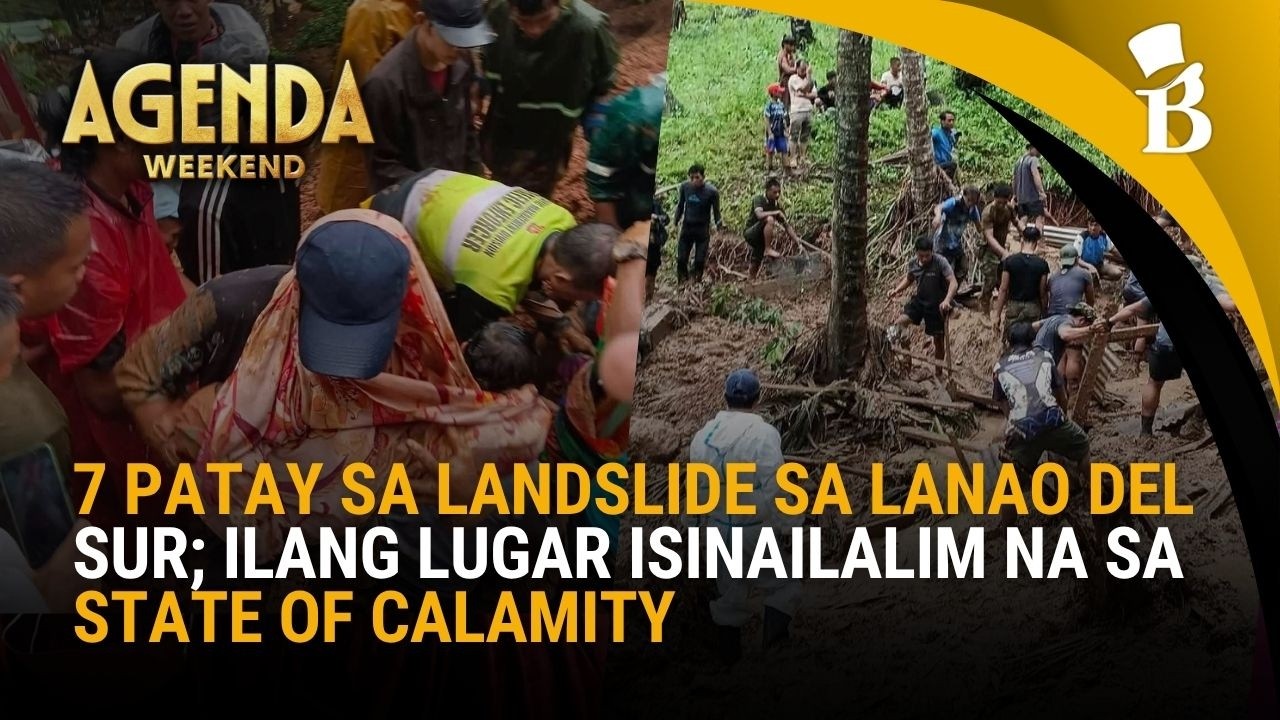 7 patay, 4 nawawala sa landslide sa Lanao del Sur; state of calamity idineklara sa 4 barangay