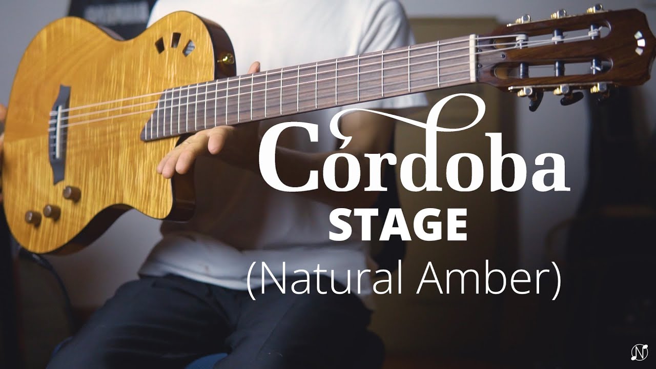 Cây đàn sân khấu đẹp nhất? / Trên tay Cordoba Stage phiên bản Natural Amber 2024 / nguyengocmusic