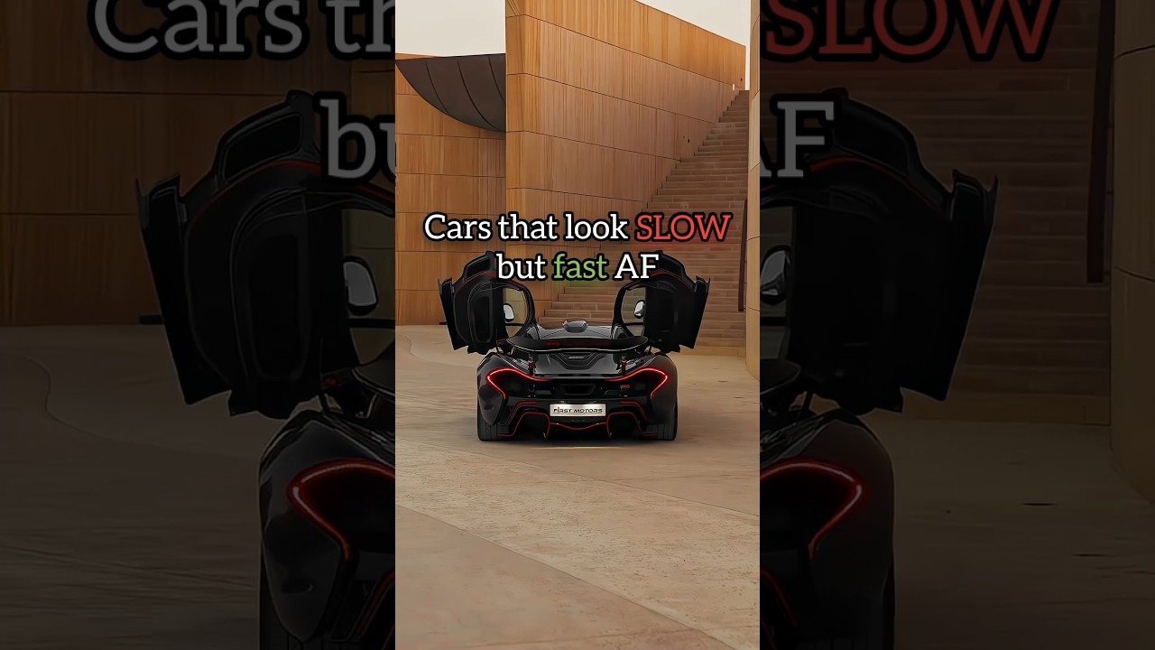 cars that look SLOW but fast af