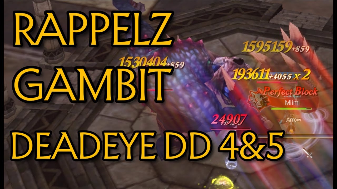 Rappelz Gambit - Deadeye DD 4&5 Solo