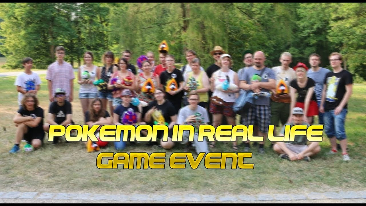 Pokemon in Real Life Game Event