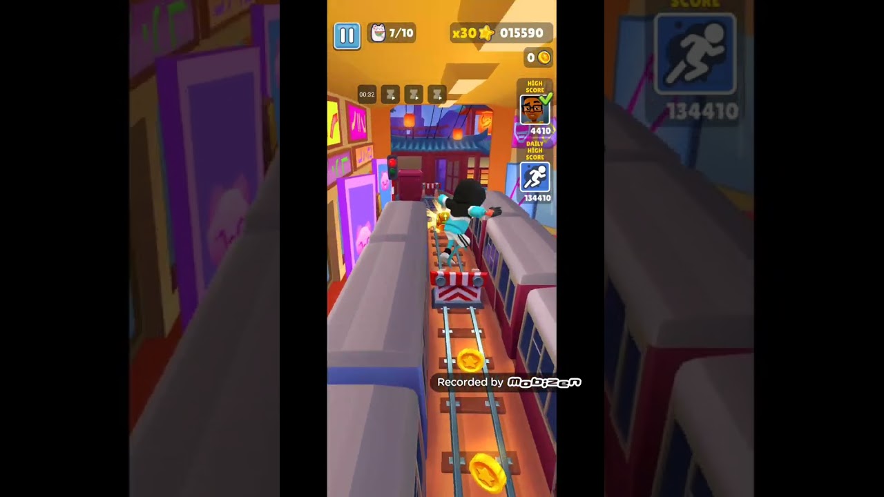 Subway surfers no coin challenge 1:34