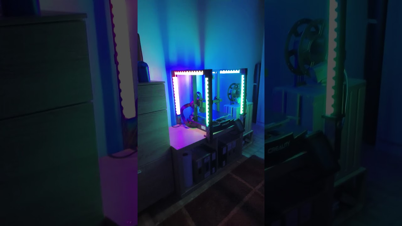 3D Printer Strip Light - Home Assistant - WLED