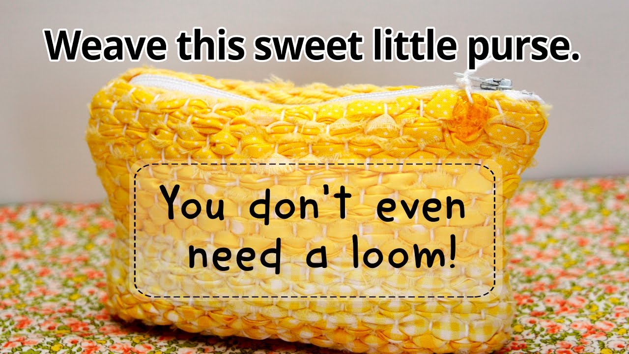 How to Weave a Little Purse