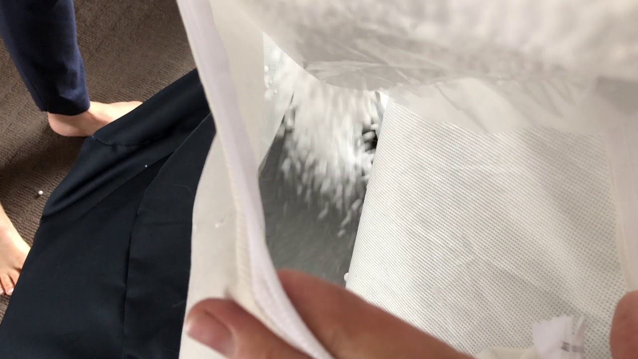 How to refill your BeanBag. I show you how to restuff a flat BEAN BAG