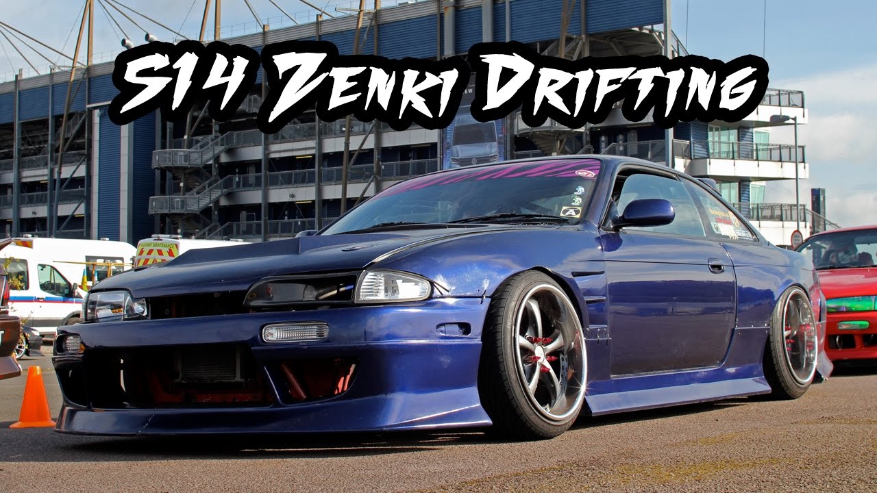 S14 Zenki Drifting at Rockingham