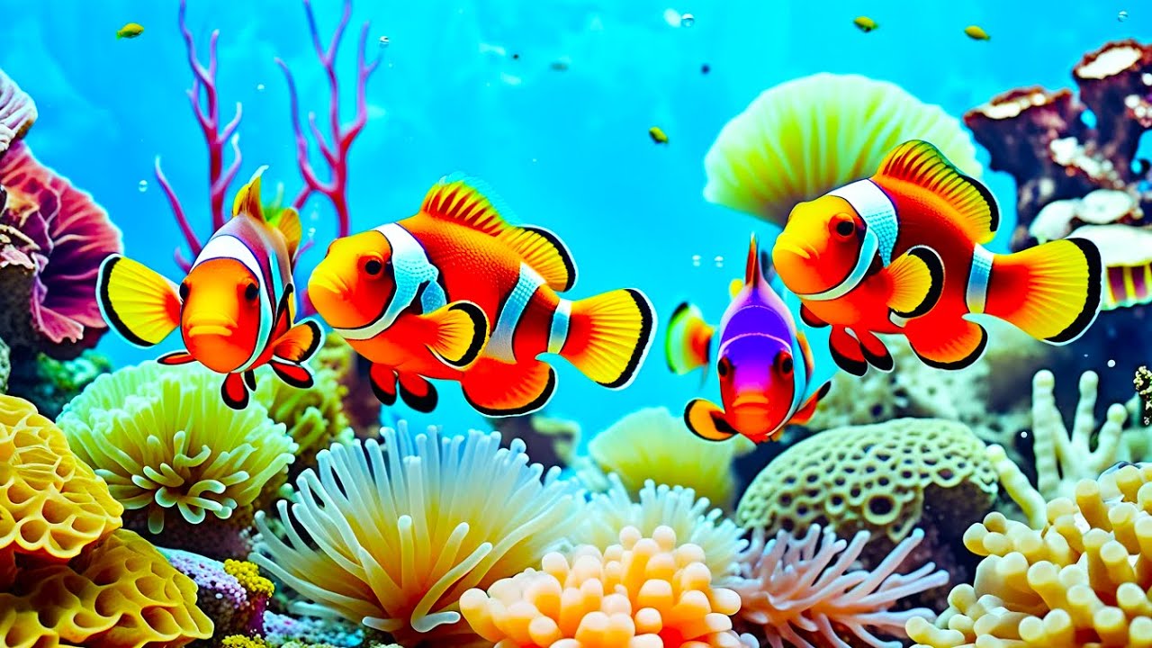 The Best 4K Aquarium - Explore the Stunning World of Sea Jellyfish and Beautiful Coral Reef Fish. #8