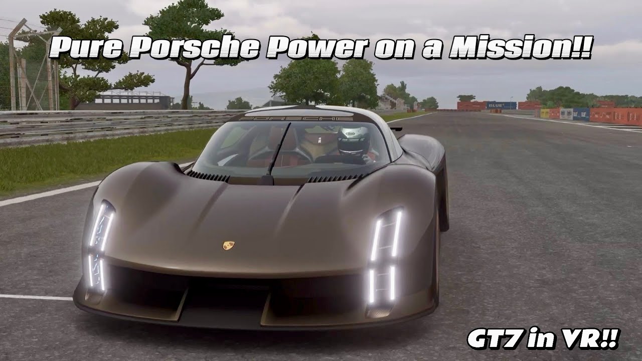 2023 Porsche Mission X Concept Car...in VR!!