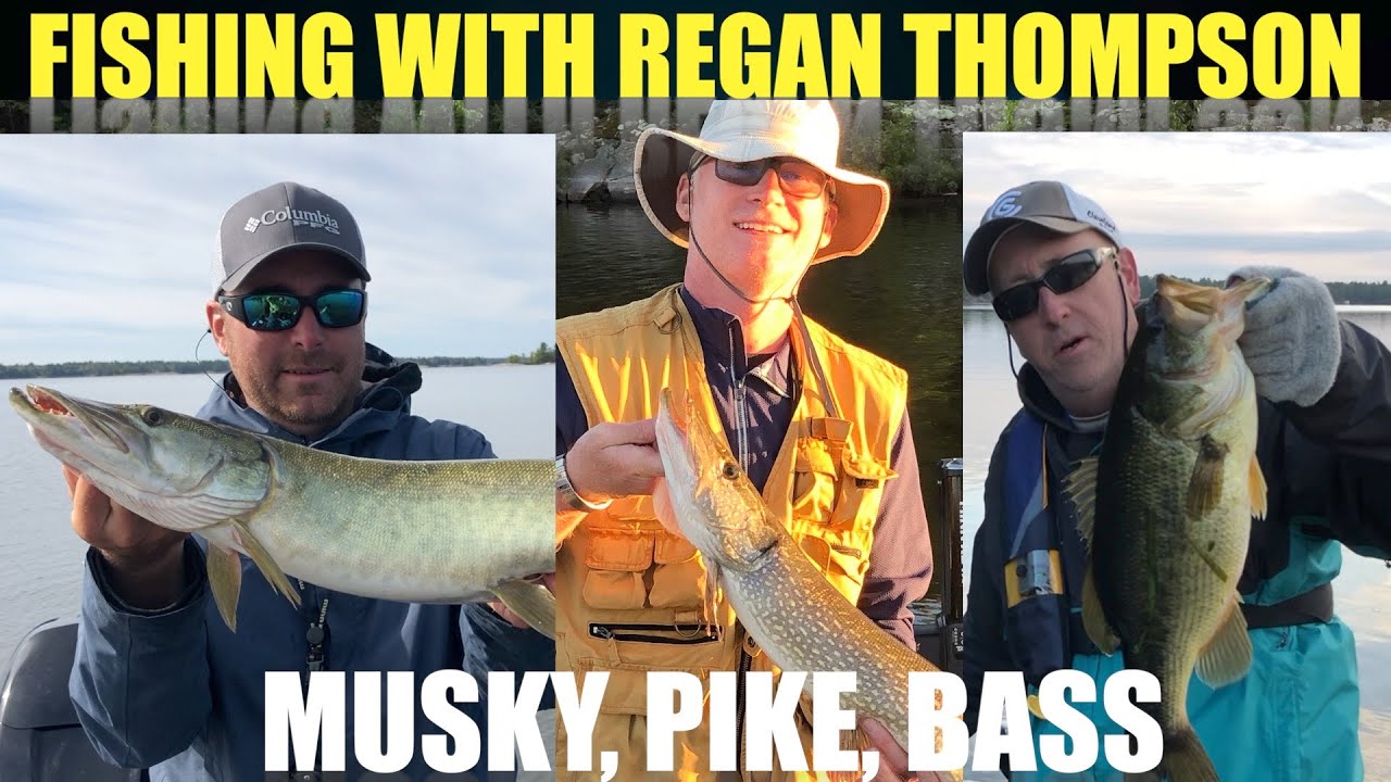 Fishing with Regan Thompson - Mashkinonje Lodge - Lake Nipissing