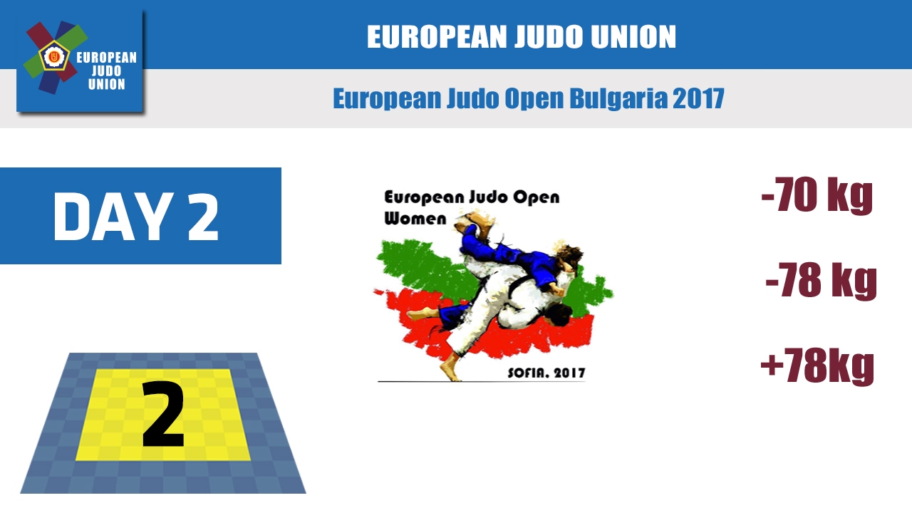 European Judo Open Women - Sofia, BUL 2017 - Day2 - Mat 2