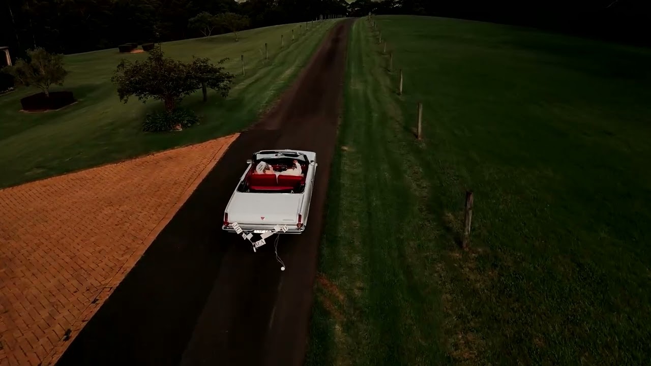 Chloe & Edin - A Drve in the country before their 1st Dance