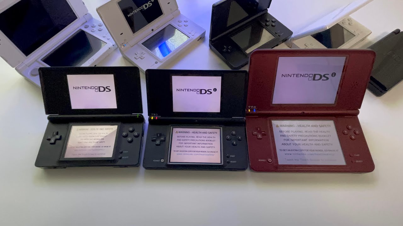 Сравнение: Nintendo DS Lite, DSi и DSi XL | что выбрать?