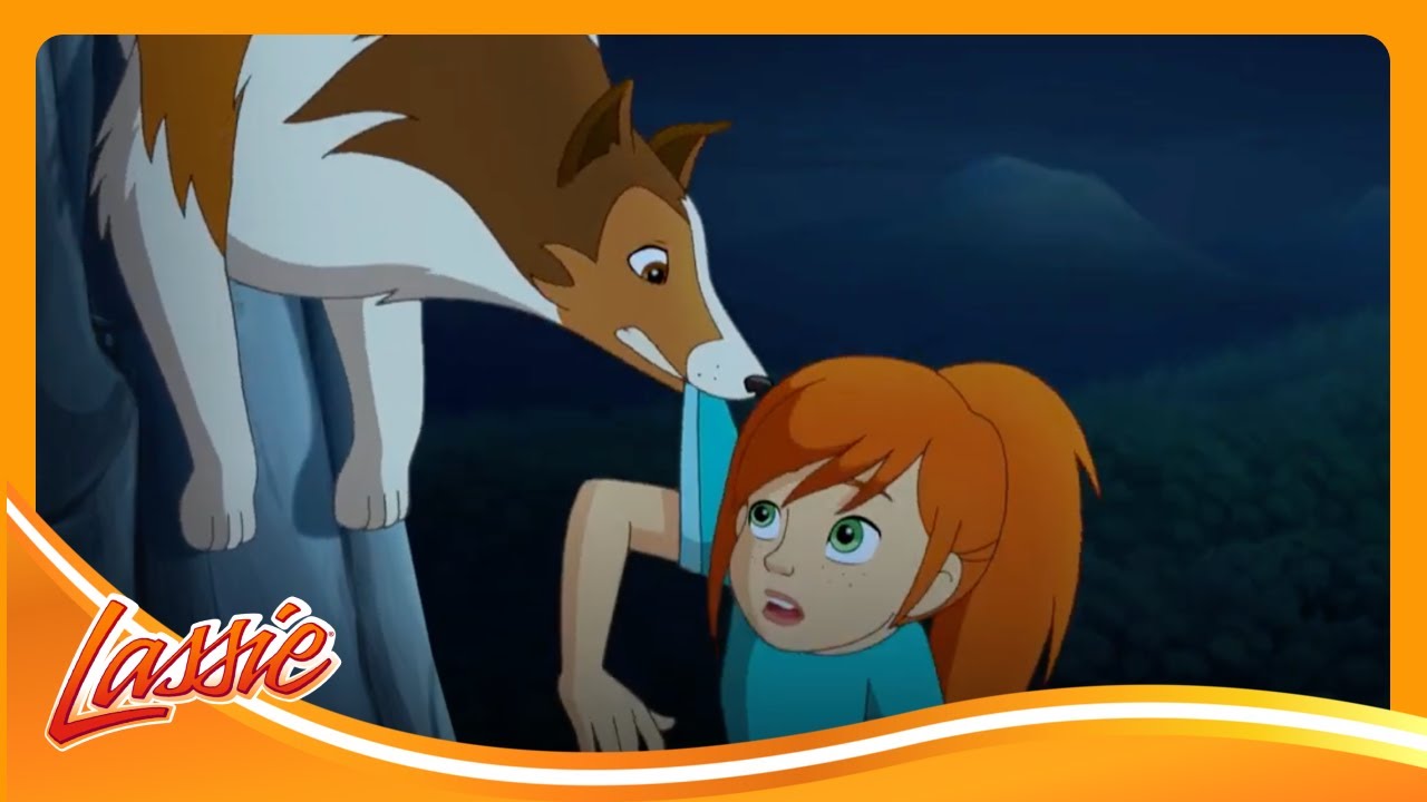 Lassie’s Rescues Zoe in the Dark Forest! | The New Adventures of Lassie | Cartoons For Kids