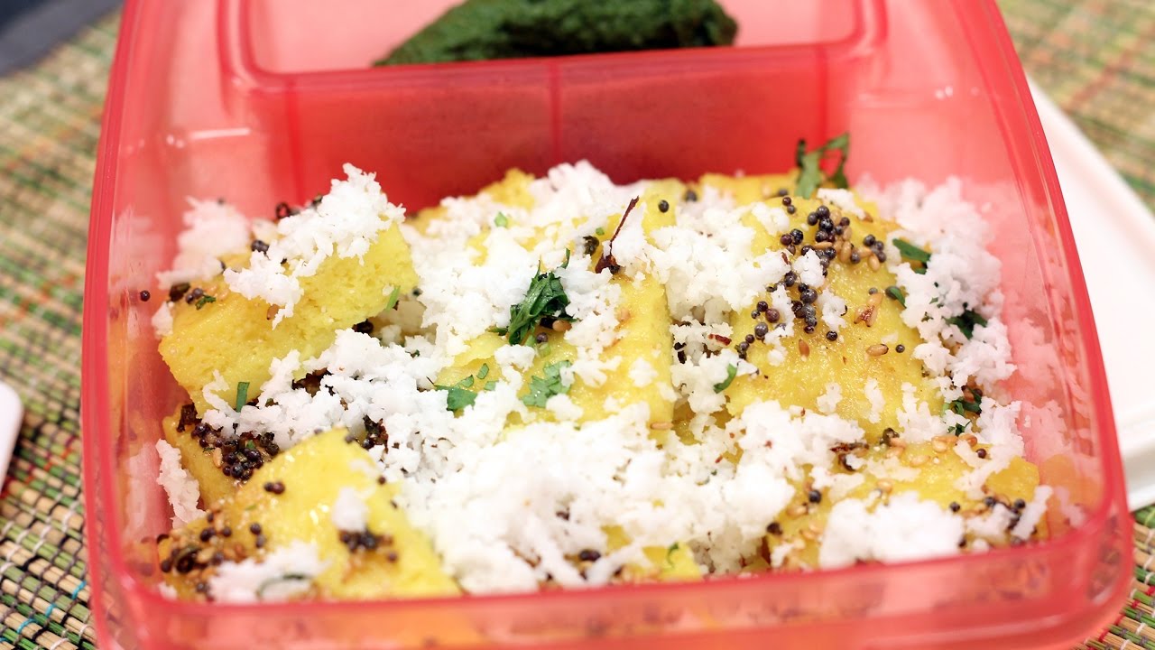 Moong Dal Dhokla | Tiffin Treats by Roopa Nabar | Sanjeev Kapoor Khazana