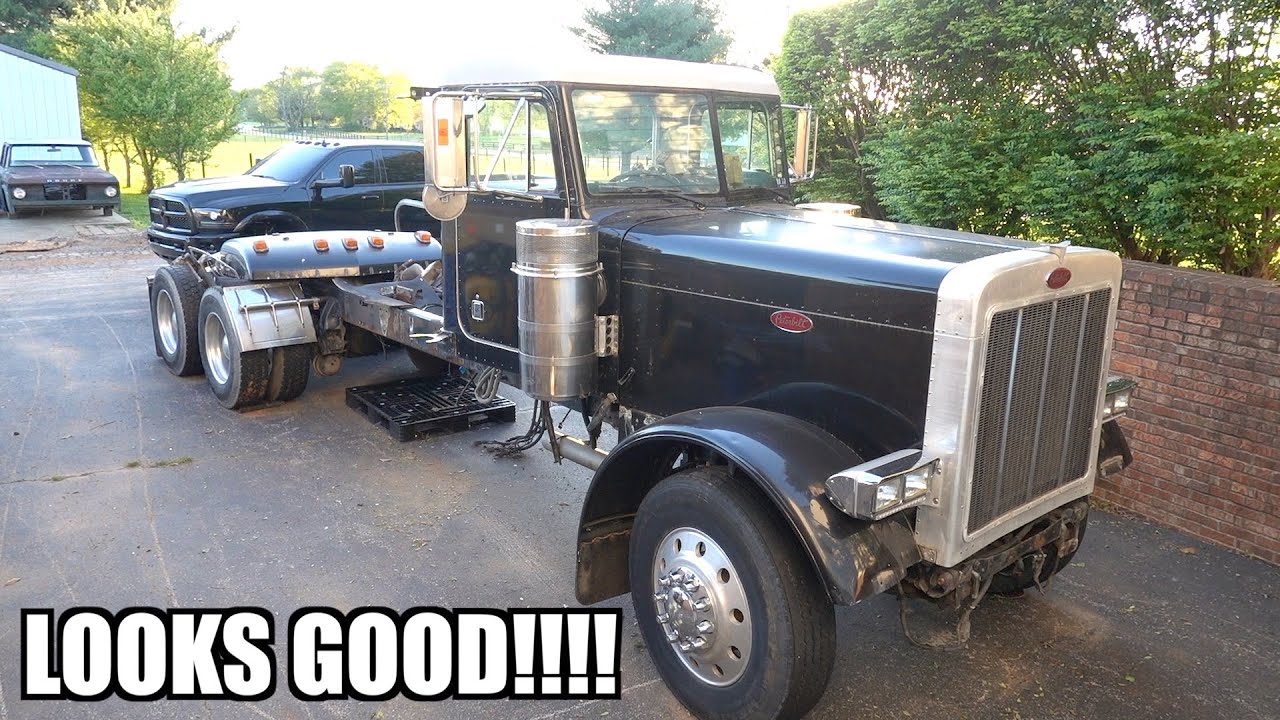 PROJECT PETERBILT 379!!! FLATTOP CONVERSION DONE!!!!