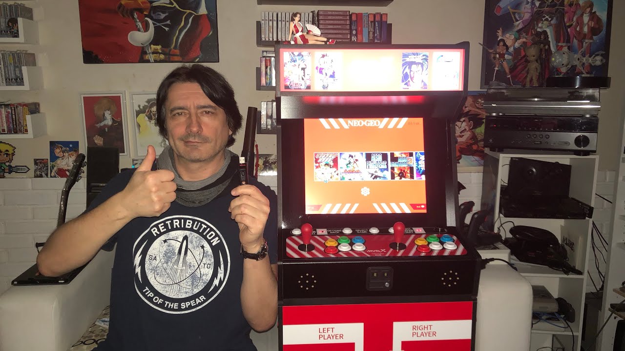 HARDWARE : TUTO HACK HYLOSTICK X MVSX BARTOP NEO GEO