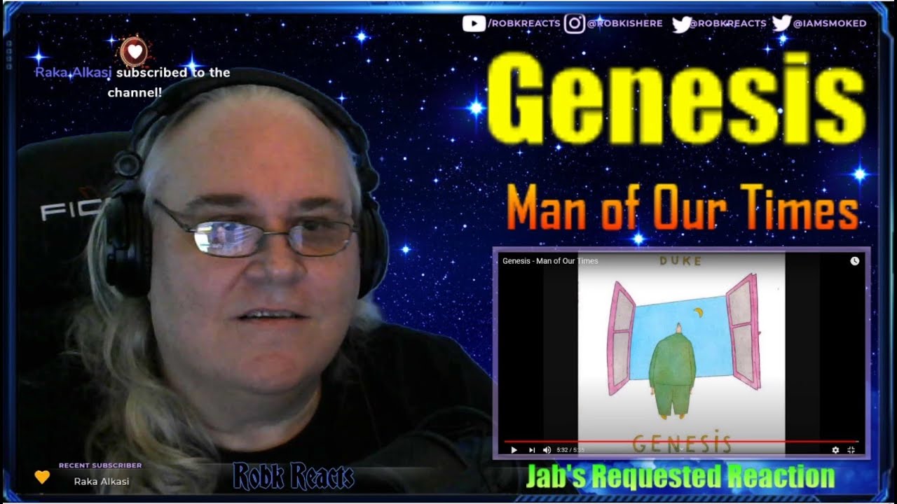 Genesis - Man of Our Times - First Time Hearing - Requested Reaction