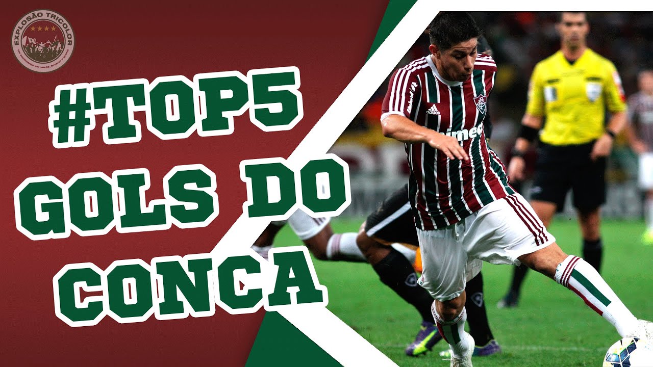 TOP 5 - Gols mais bonitos de Darío Conca pelo Fluminense #ExplosãoTricolor