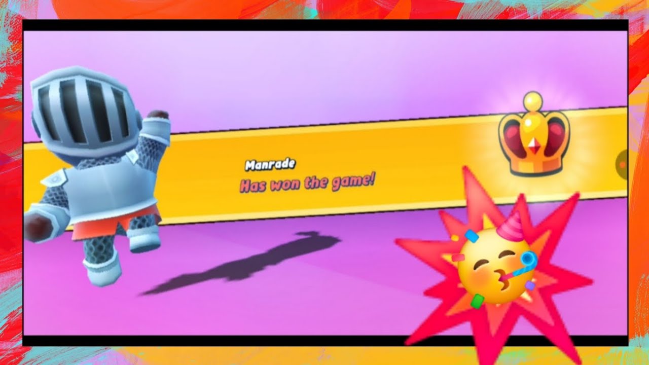 My first win in Stumble Guys / Stumble Guys / #funny #victory #manrade 😂🥳