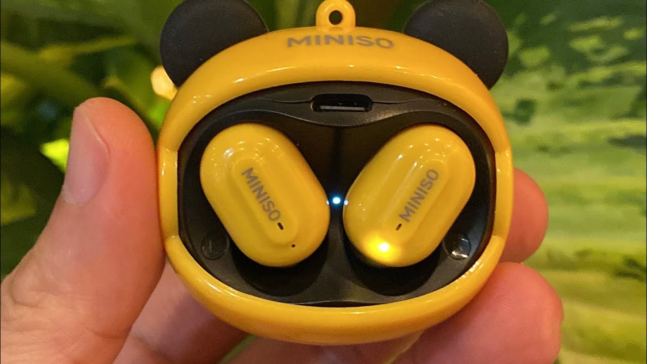 Mở hộp và Trải nghiệm Tai Nghe AI Phiên dịch nghe nhạc giải trí Đẹp Độc Lạ MINISO MS118 chỉ hơn 250K