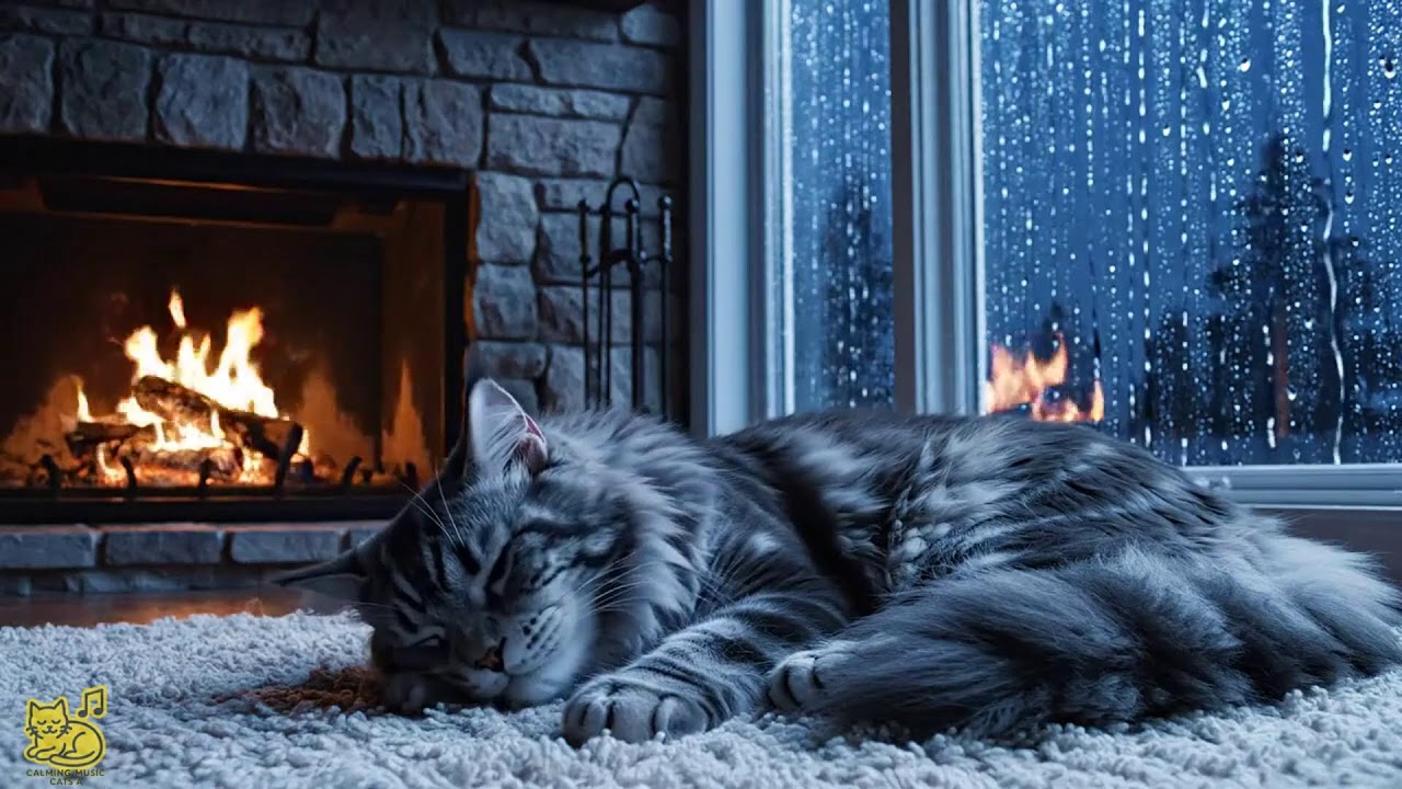 Relaxing Music for Cats Anxiety Relief Deep Sleep Sounds