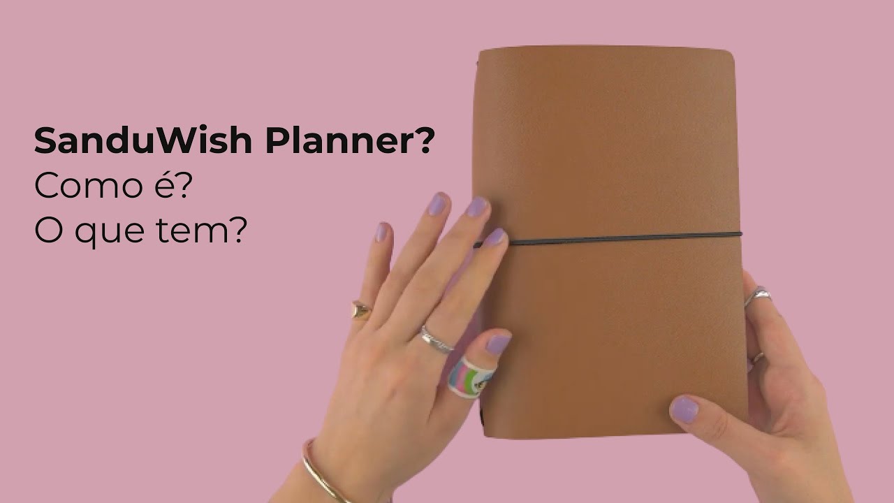 Planner para rechear da Wish Planner: review da Paty Leda do Sublinhando