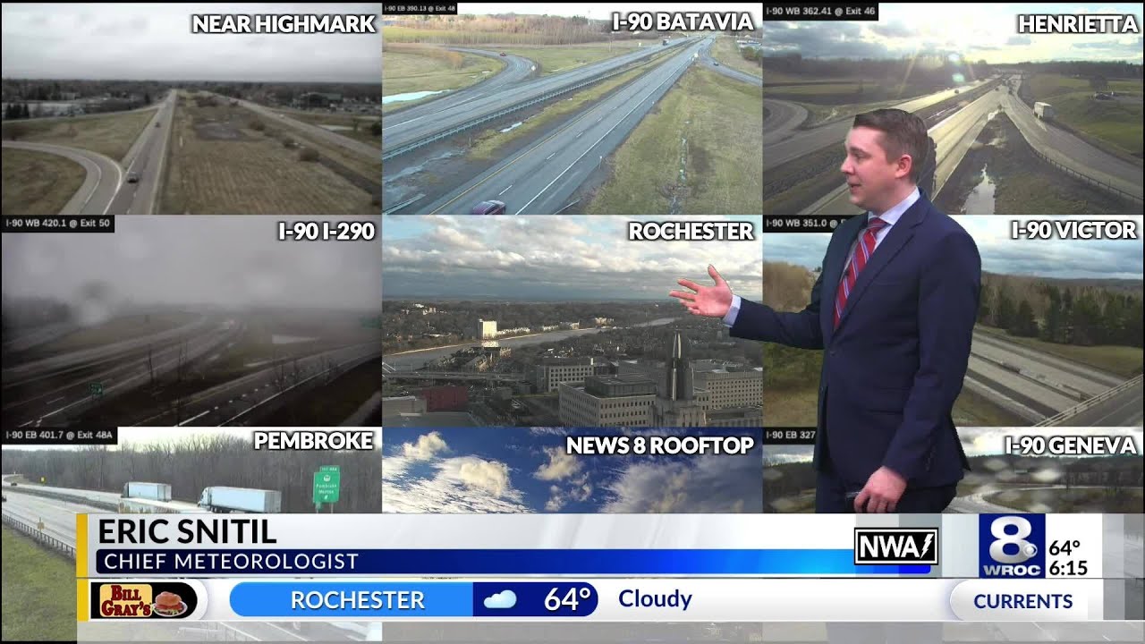 Rochester's Wednesday evening weather forecast
