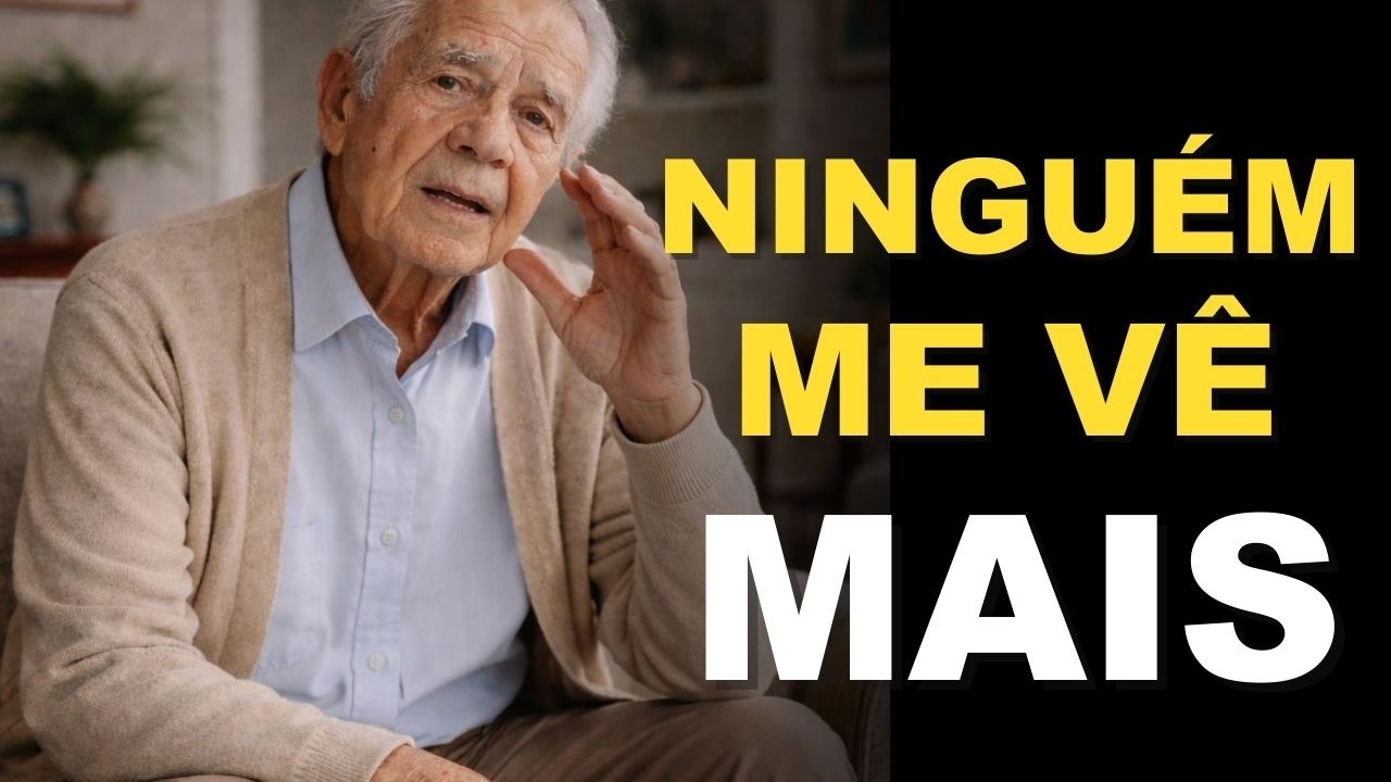 Tenho 88 anos… e ninguém me vê...