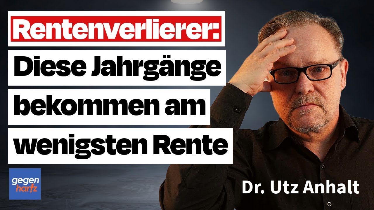 Rente: Rentenverlierer - Diese Jahrgänge bekommen am wenigsten Rente