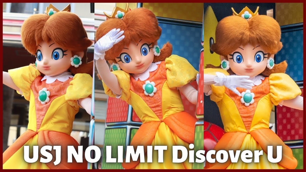 ✿ Princess Daisy Mascot Compilation (USJ NO LIMIT Discover U Parade) 2026 ✿