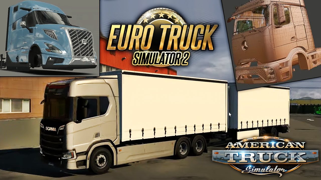 TANDEMY, ACTROS L, NOWE VOLVO VNL, PRZEBUDOWA BENELUKSU I SKANDYNAWII – ZAPOWIEDŹ NOWOŚCI W ETS2/ATS