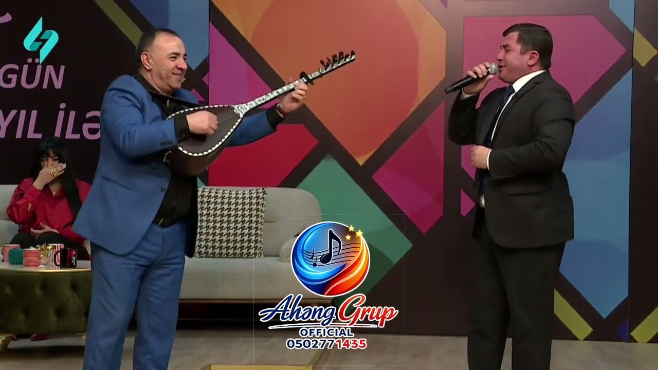 Ahəng Qrup / Şəmsəddin İbrahimov Mübariz Camal oğlu canlı ifa canlı efir 5 gün Mikayıl ilə verlişind