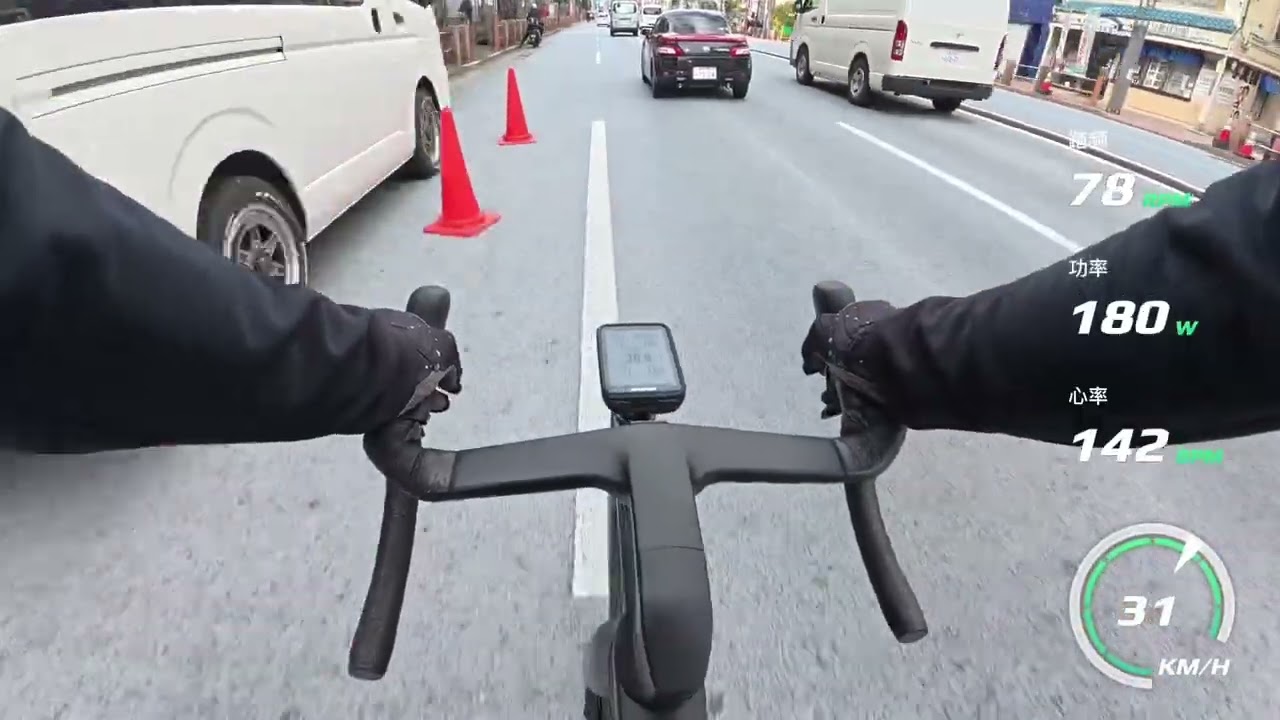 蔵前橋通り　ロードバイク