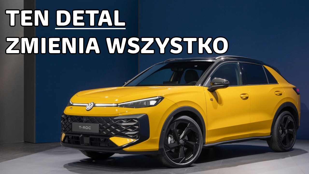 Nowy Volkswagen T-Roc. Ten detal zmienia wszystko