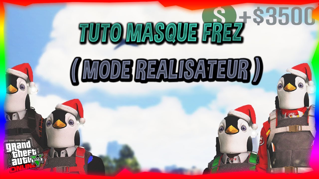 TUTO MASQUE FREEZ ( MODE RÉALISATEUR )