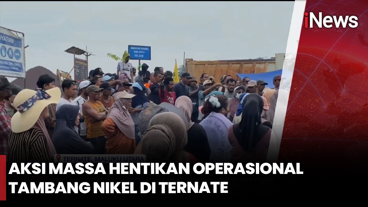 Tak Tepati Janji! Tambang Nikel Diserbu Warga, Aktivitas Terhenti Sementara | iNews Siang 11/2