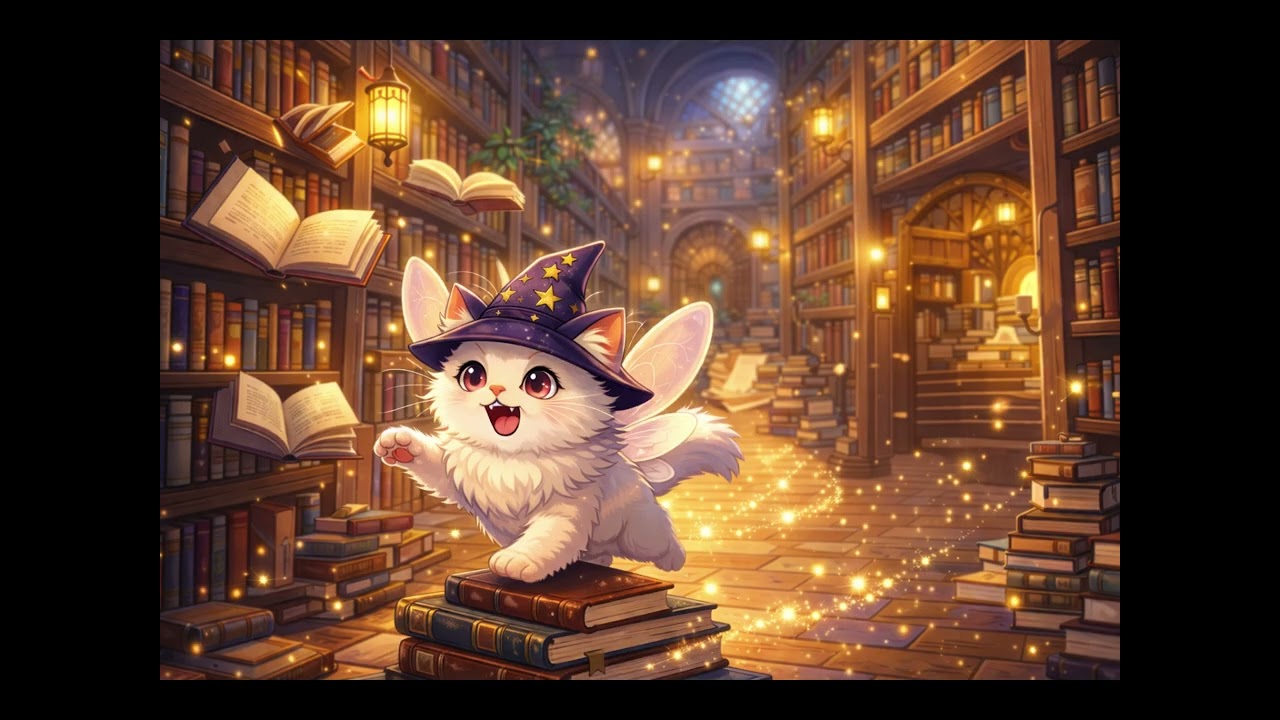 기묘한 도서관에 초대한다냥 🐾 [ 판타지 Playlist ]
