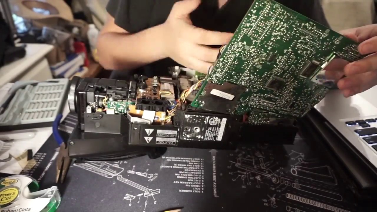 RCA VHS camera restoration