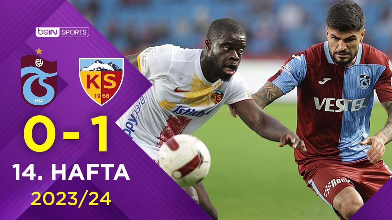 Trabzonspor (0-1) Kayserispor | 14. Hafta - Trendyol Süper Lig 2023/2024