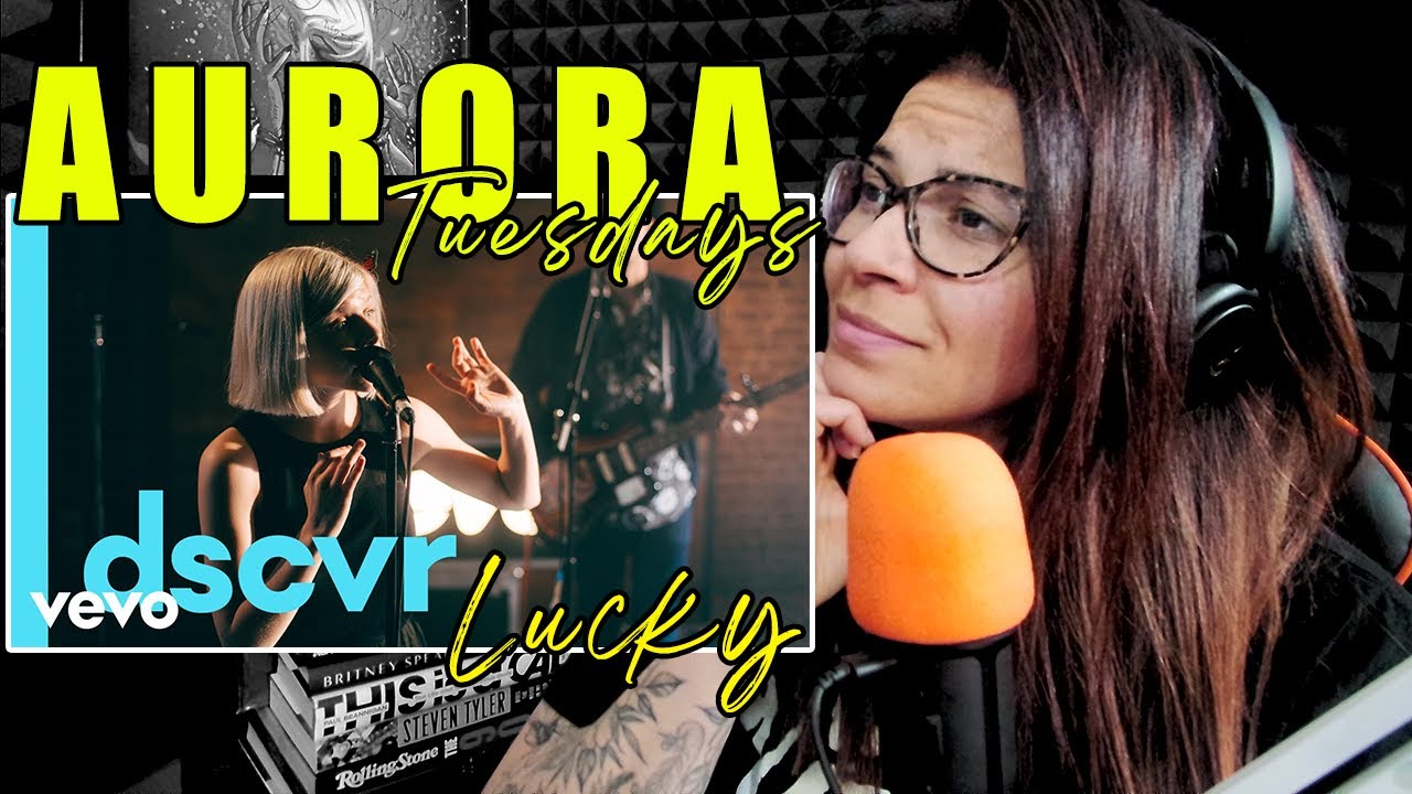 AURORA - Lucky - Vevo dscvr (Live) | Reaction