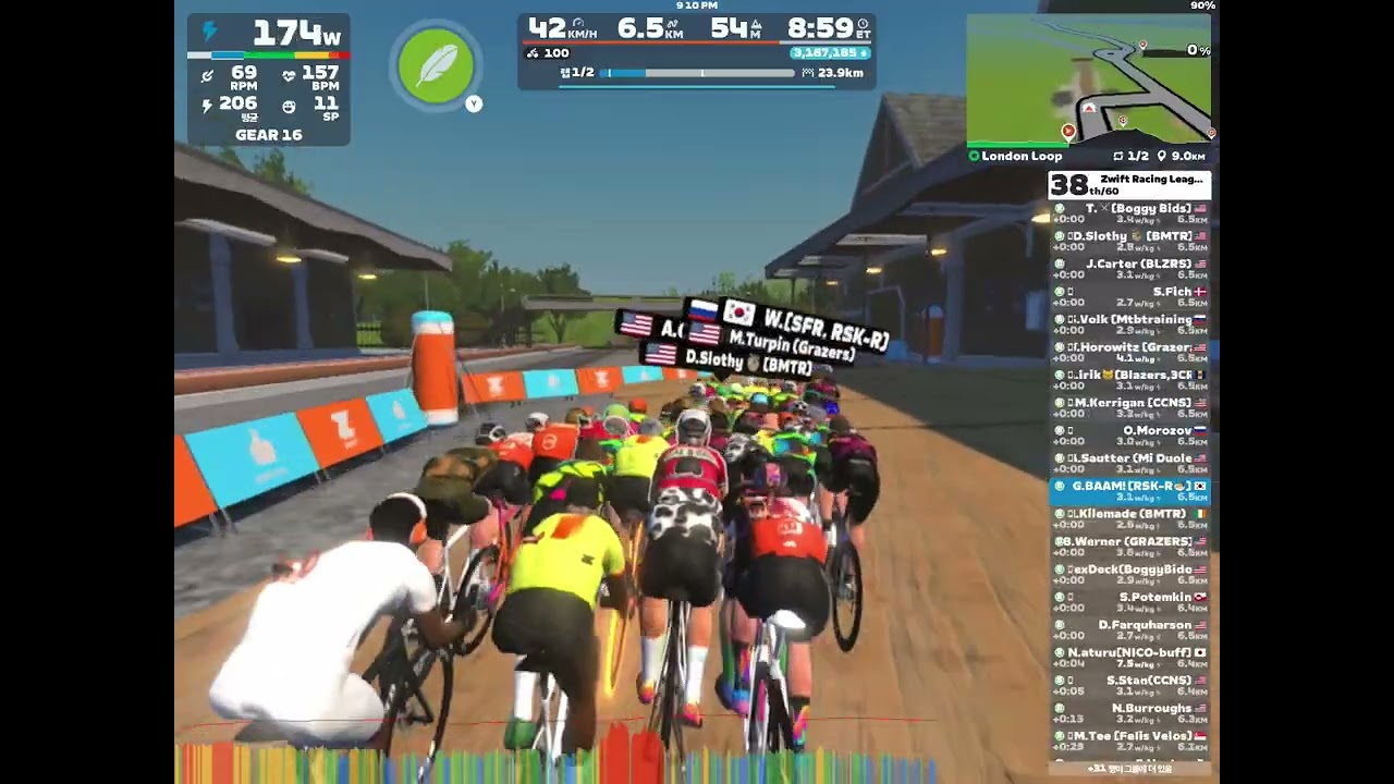 [260210] Zwift Racing League: Redline Rally - Open Saffron League Div.1 (B) on London Loop