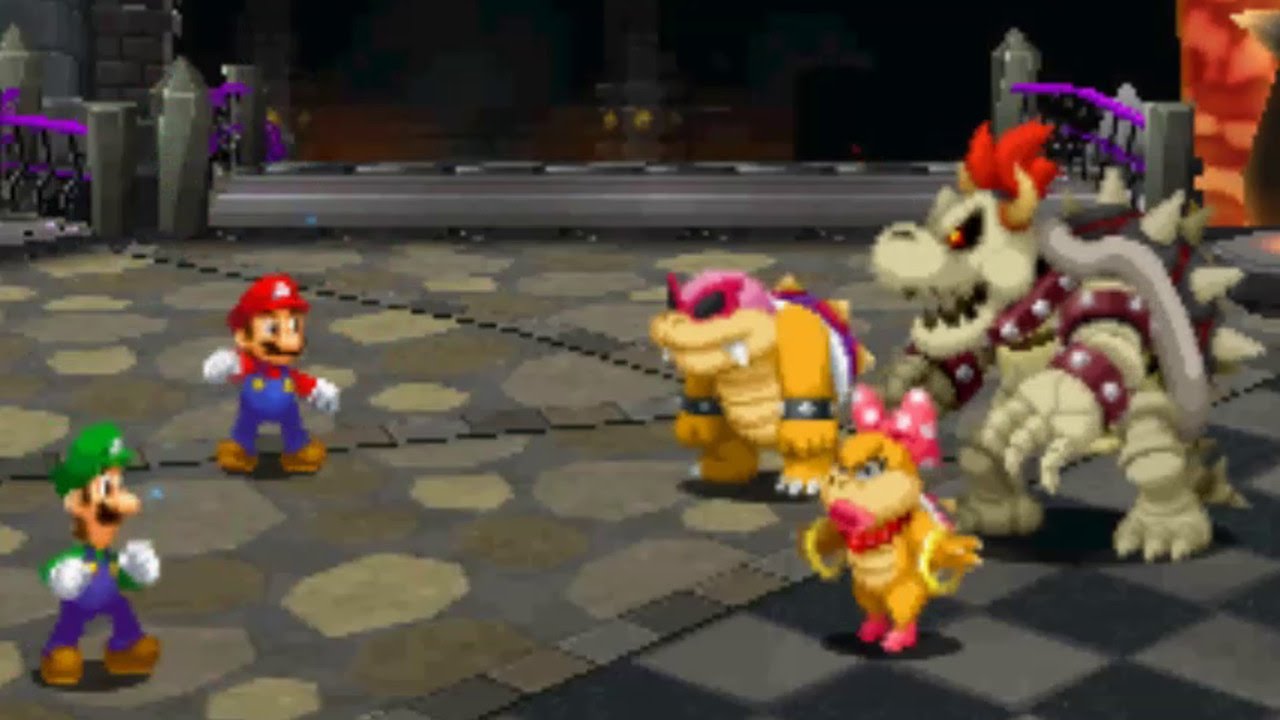 Mario & Luigi: Paper Jam - Dry Bowser Secret Boss Battle