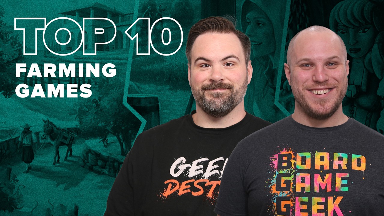 BGG Top 10 Farming Games