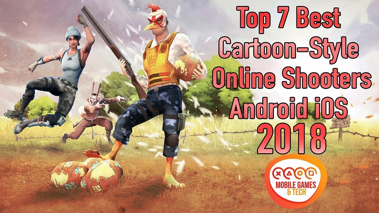 Top 7 Best Cartoon Style Online Shooters | Battle Royale - FPS - TPS | iOS Android | 60 fps 1080p